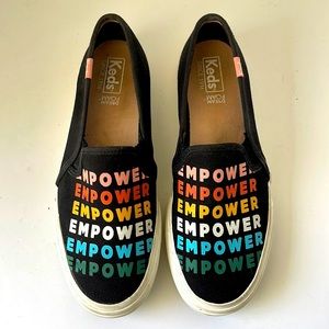 Keds Special Edition EMPOWER Slip-Ons Size 6 Worn Once